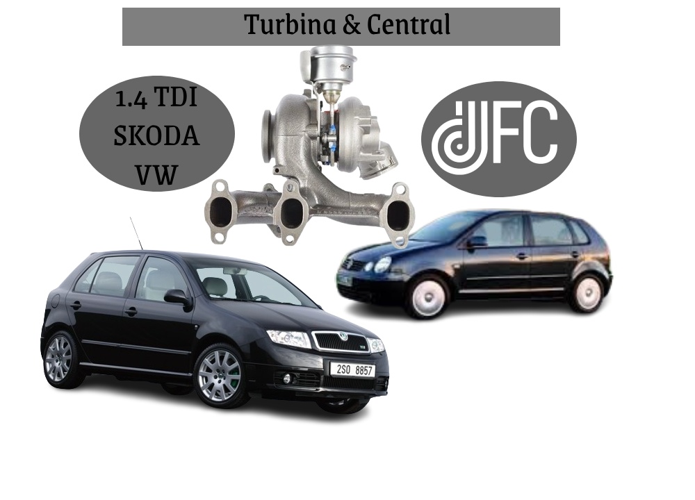 Turbina vw polo 1.4 tdi si Skoda Fabia 1.4 tdi