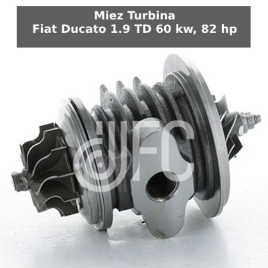 Miez turbina fiat ducato 1.9 td 60kw 82 CP - Cumpara acum